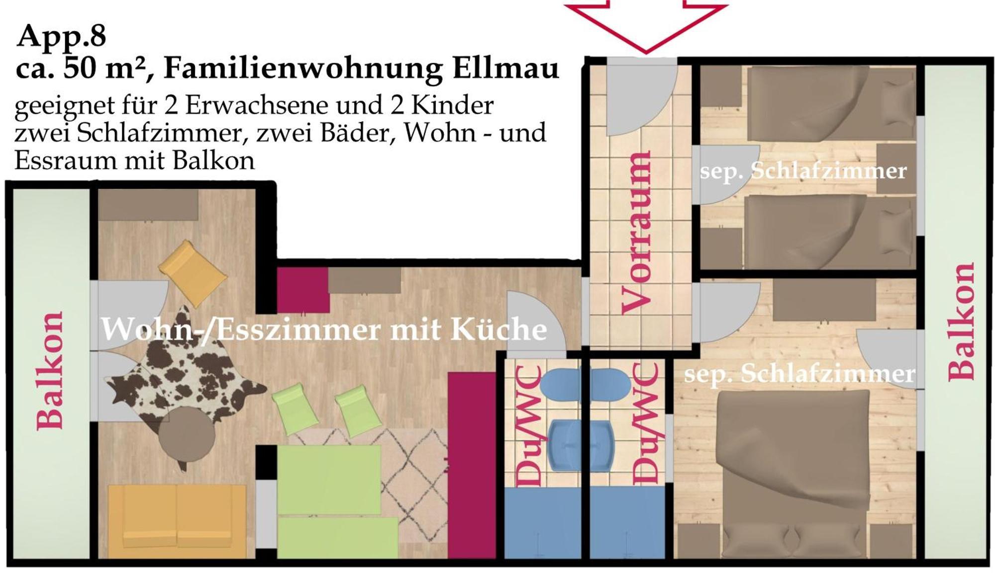 Kaiserapart Ellmau Zentrum 外观 照片